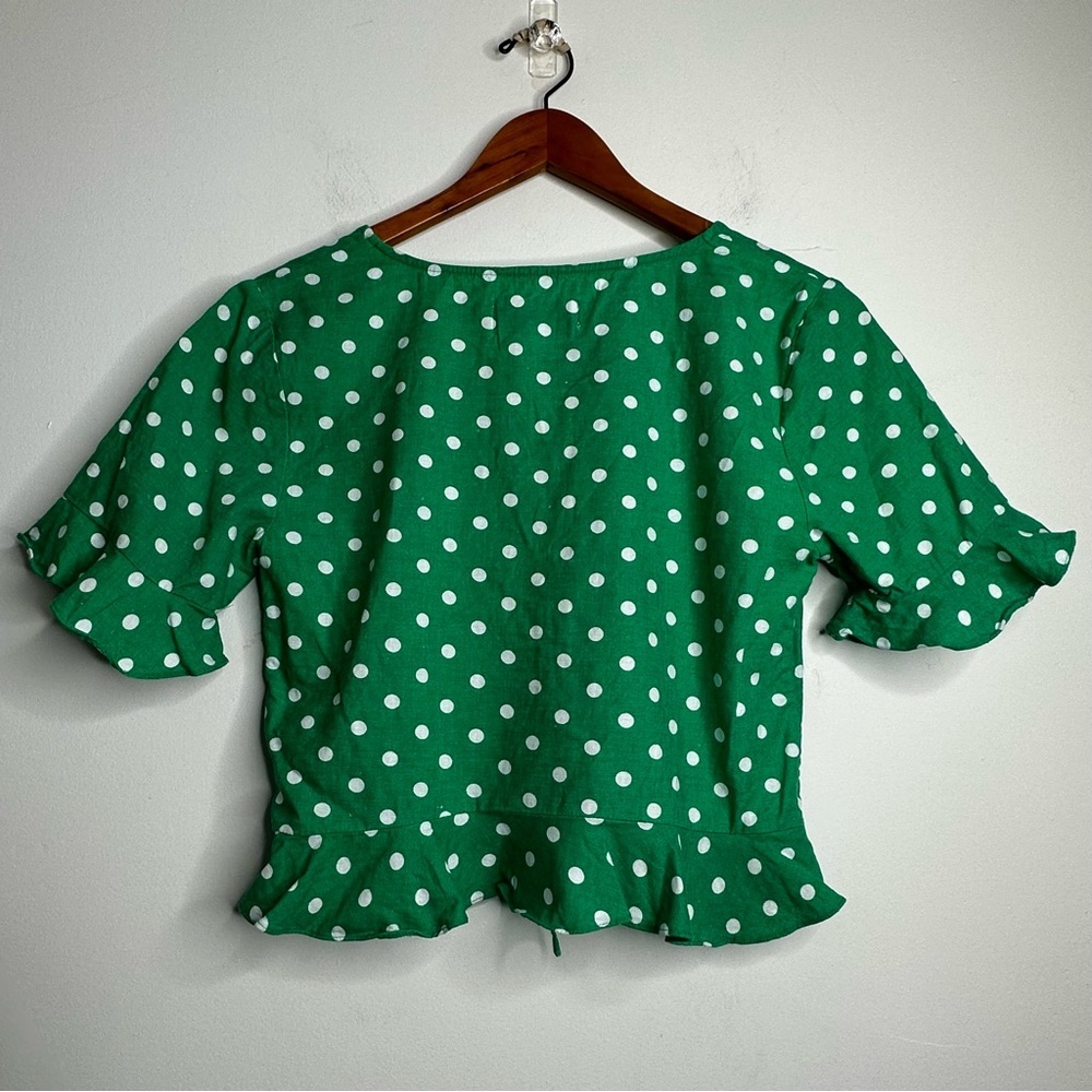 L’Academie The Lucia Blouse Size Small - Picture 3 of 10